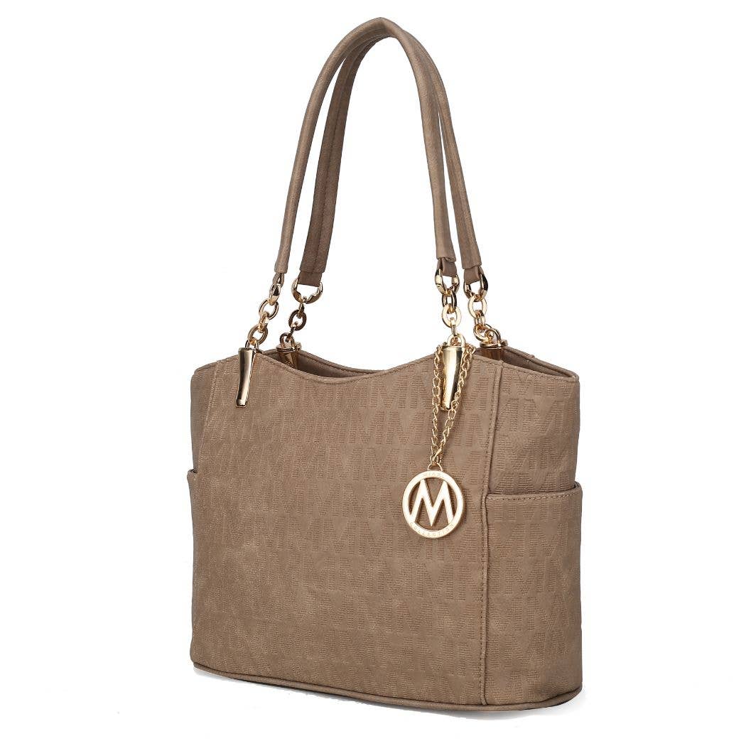 MKF Collection - MKF Malika M Signature Vegan Leather Satchel Bag by Mia K