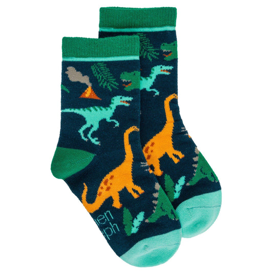 Stephen Joseph Gifts - Multi Dino Toddler Socks