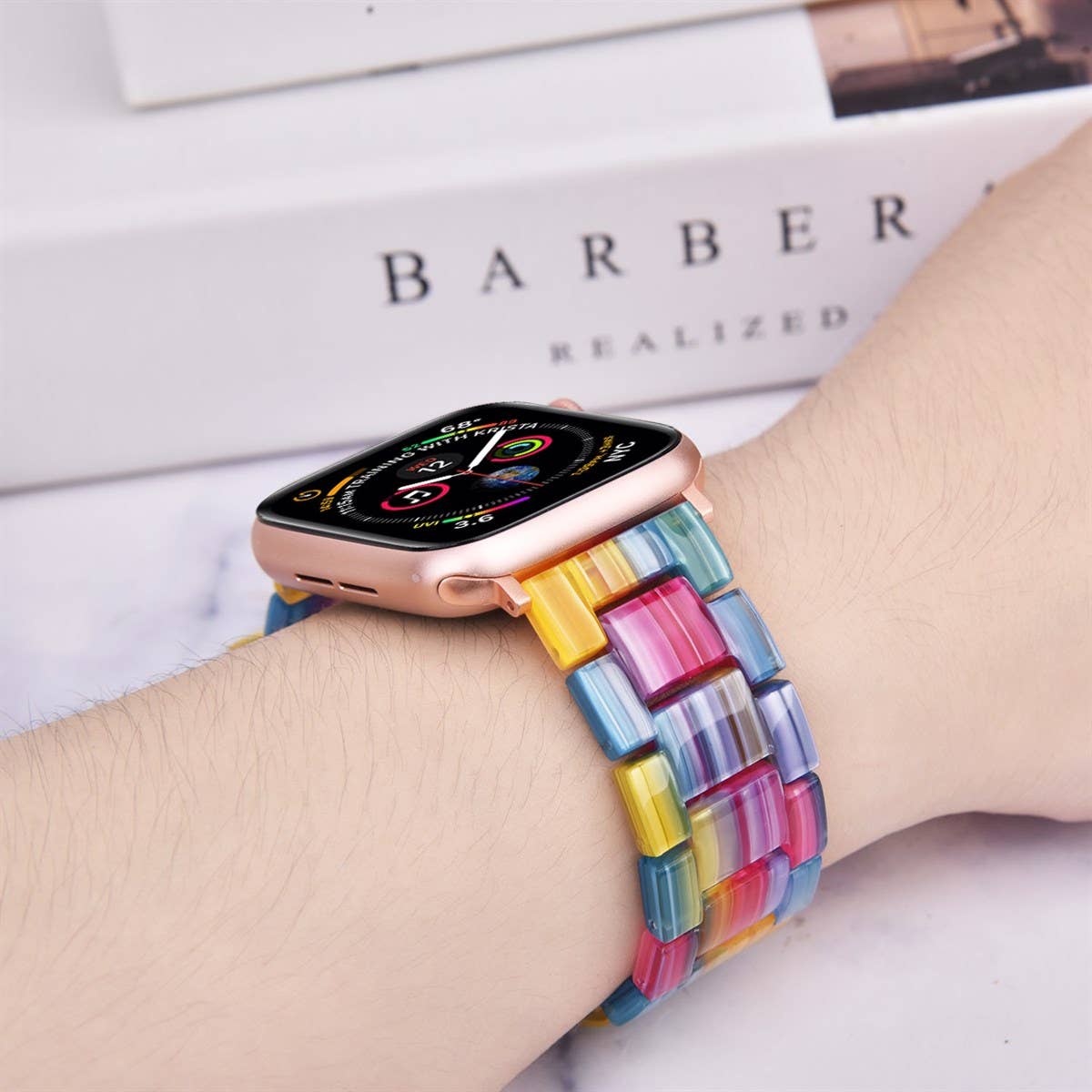 ShopTrendsNow - Resin Bracelet Light Weight Bands for Apple Watch