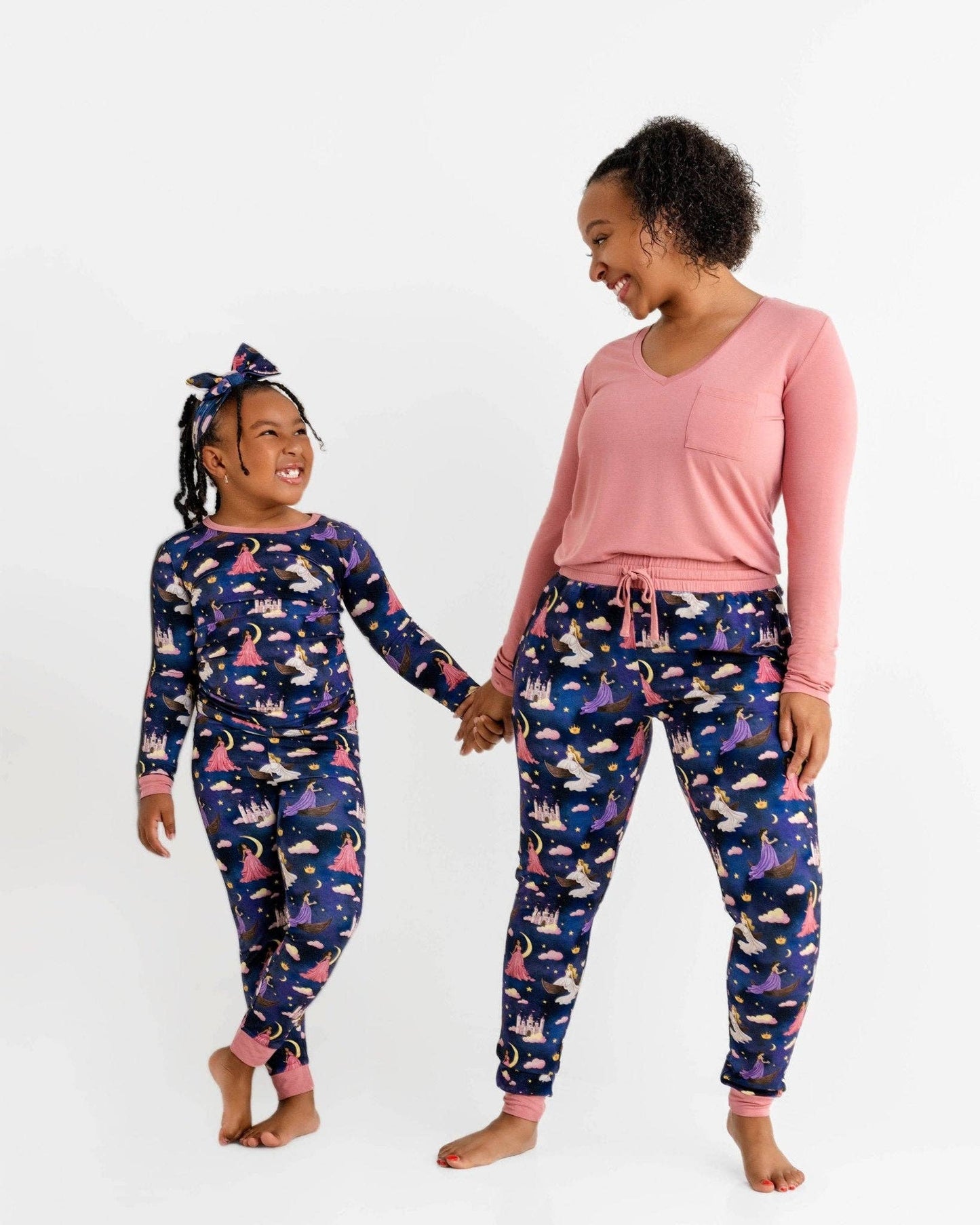 Jammie Session formerly Big Dreams Little Jammies - Enchanted Empire Long Sleeve Kids Bamboo Pajamas sets, Baby toddler Unisex kids sleepwear, Gender natural Clothing, Kids outfit, Matching Family Pajamas,