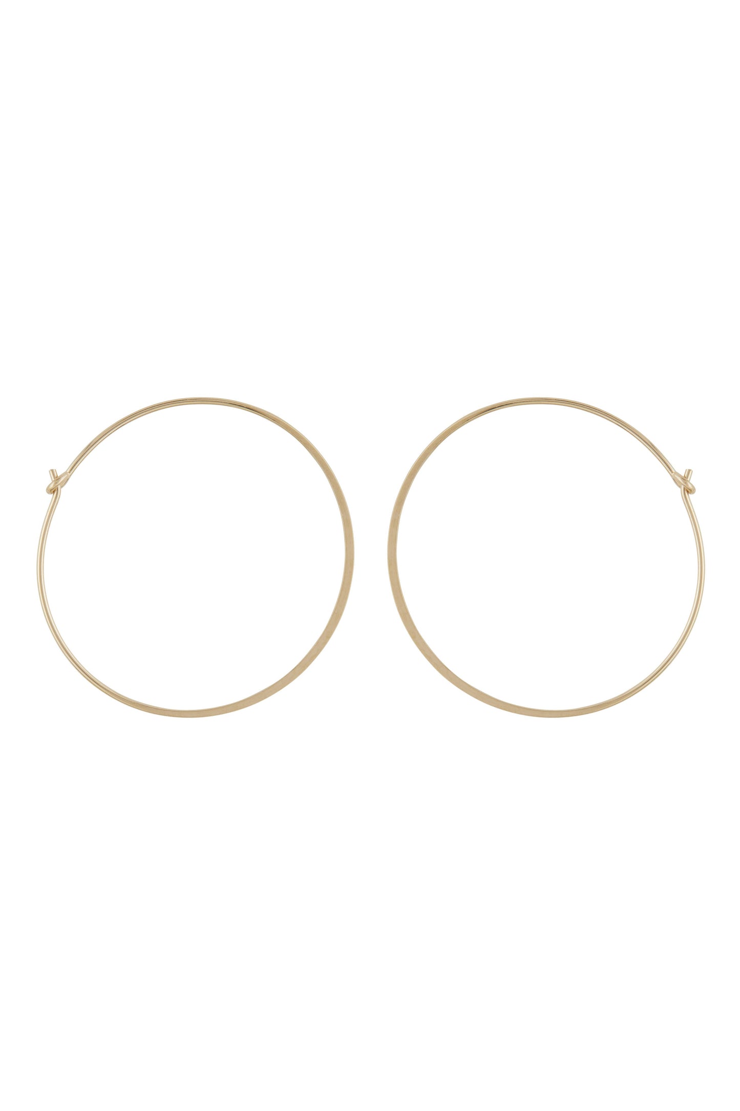 Mark Steel Jewelry - 19 Gauge Round or Flat Wire Hoop Sizes 30mm or 38mm