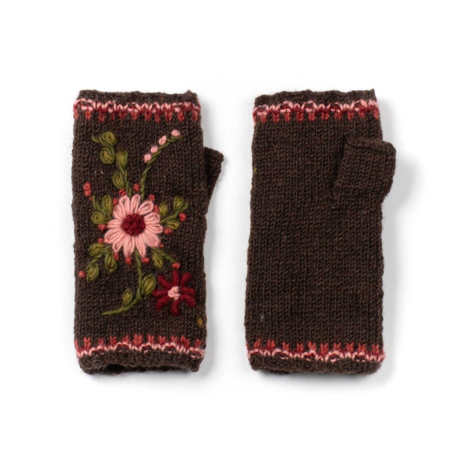 Lost Horizons Knitwear - Olivia - women's wool knit handwarmers