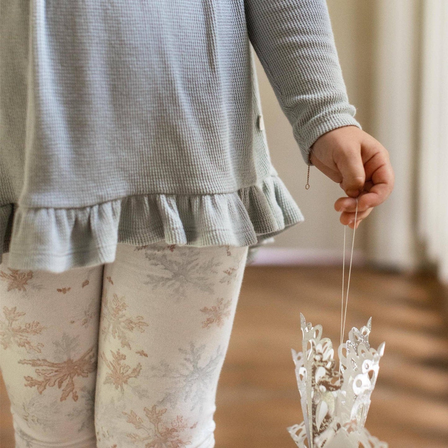Burt's Bees Baby - Snowflake Flurries Organic Tunic & Pants Set
