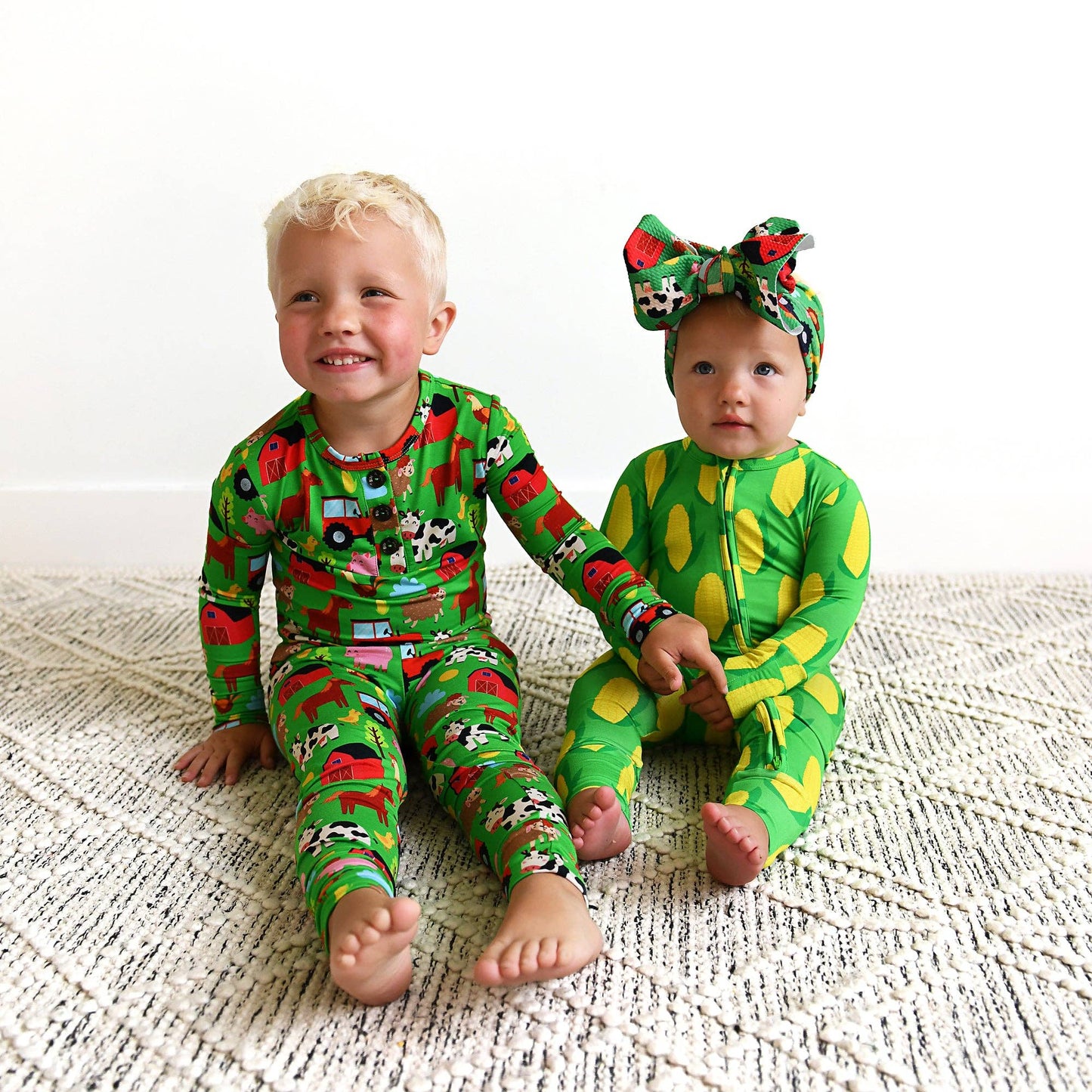 Gigi and Max - Tanner Two Piece Bamboo Pajama Kids Clothing Sleepie Toddler