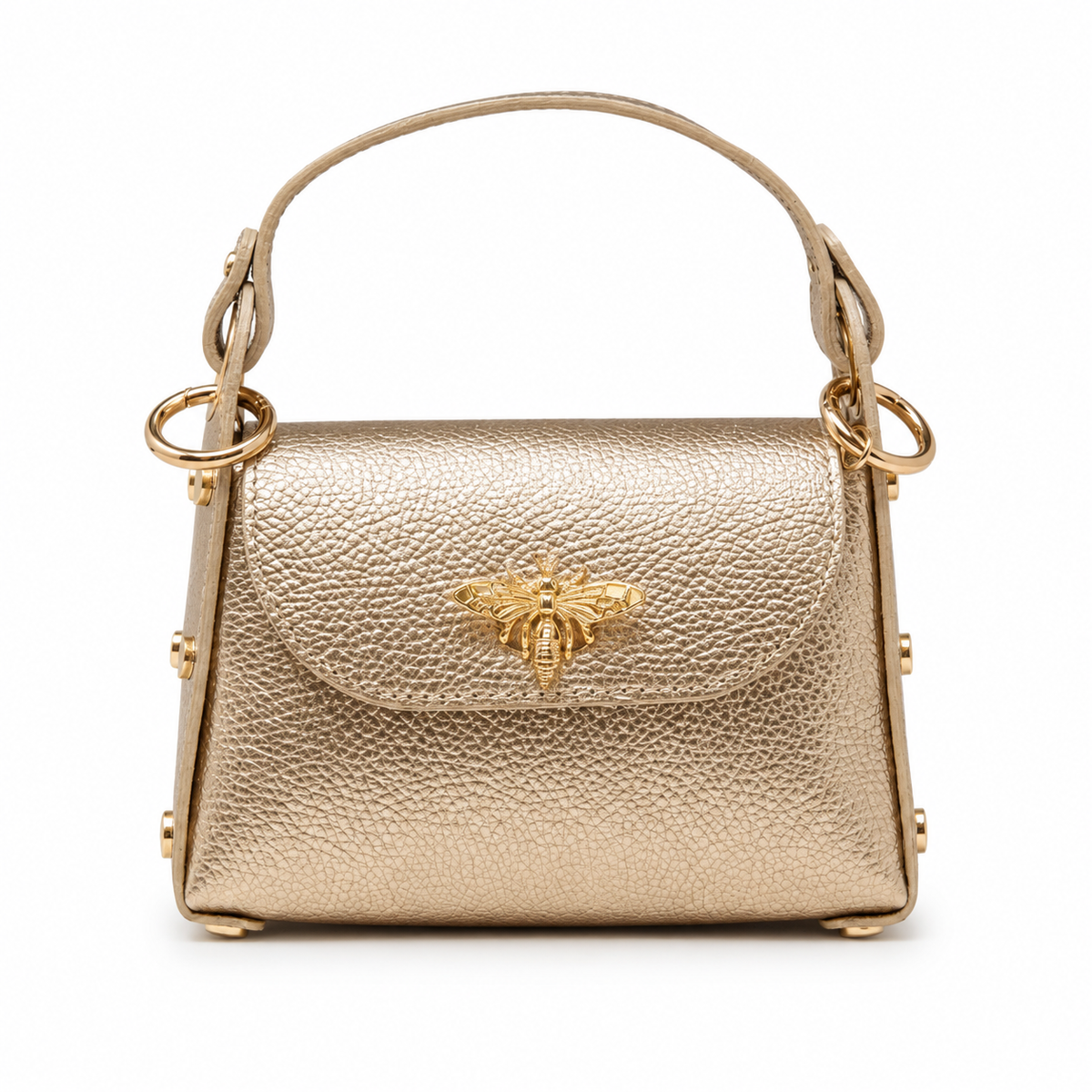 German Fuentes Handbags - GF1085 GENUINE ITALIAN LEATHER BUTTERFLY MINI BAG