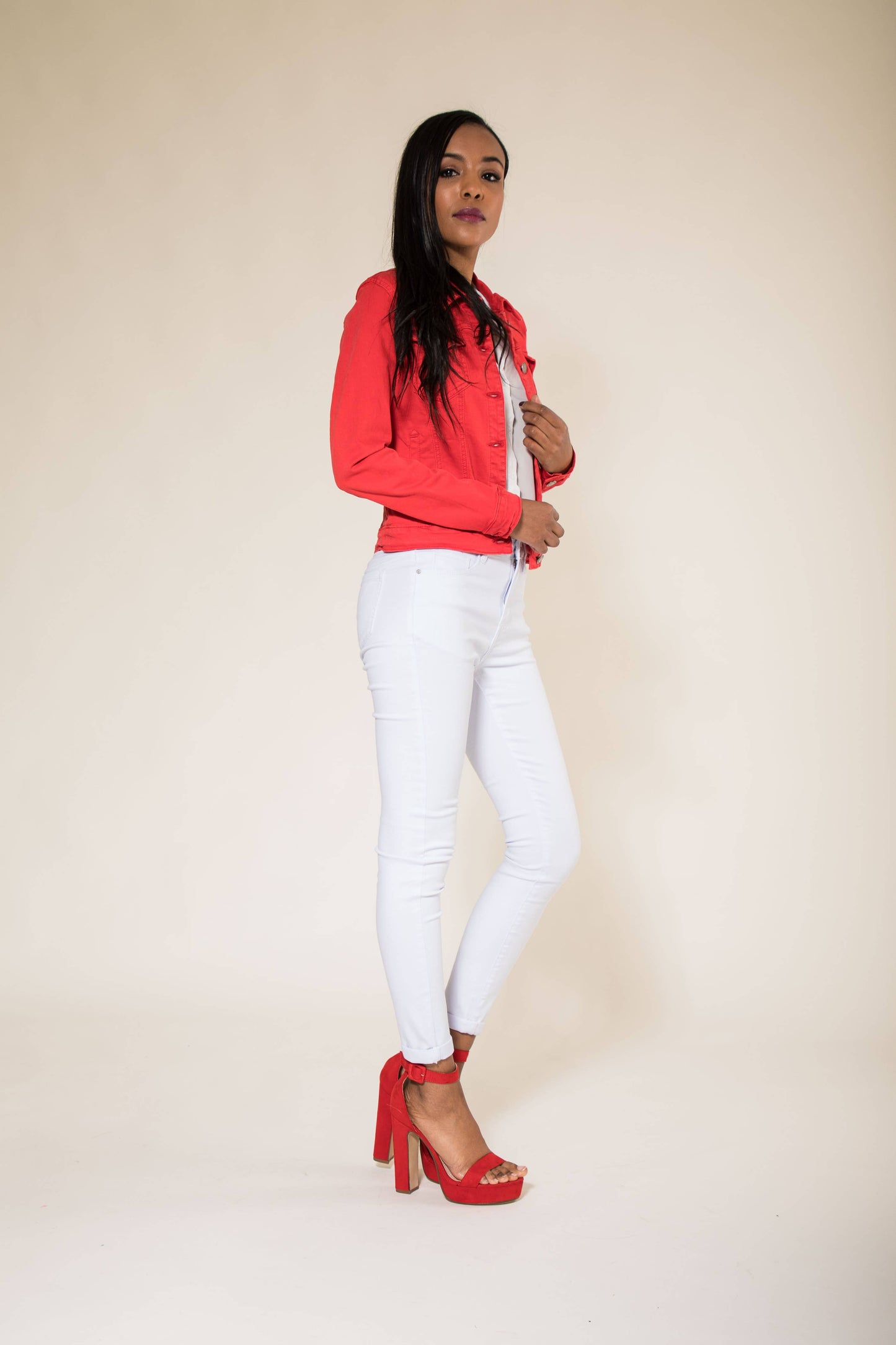Nina Carter - Stretch fitted jacket Color J212A