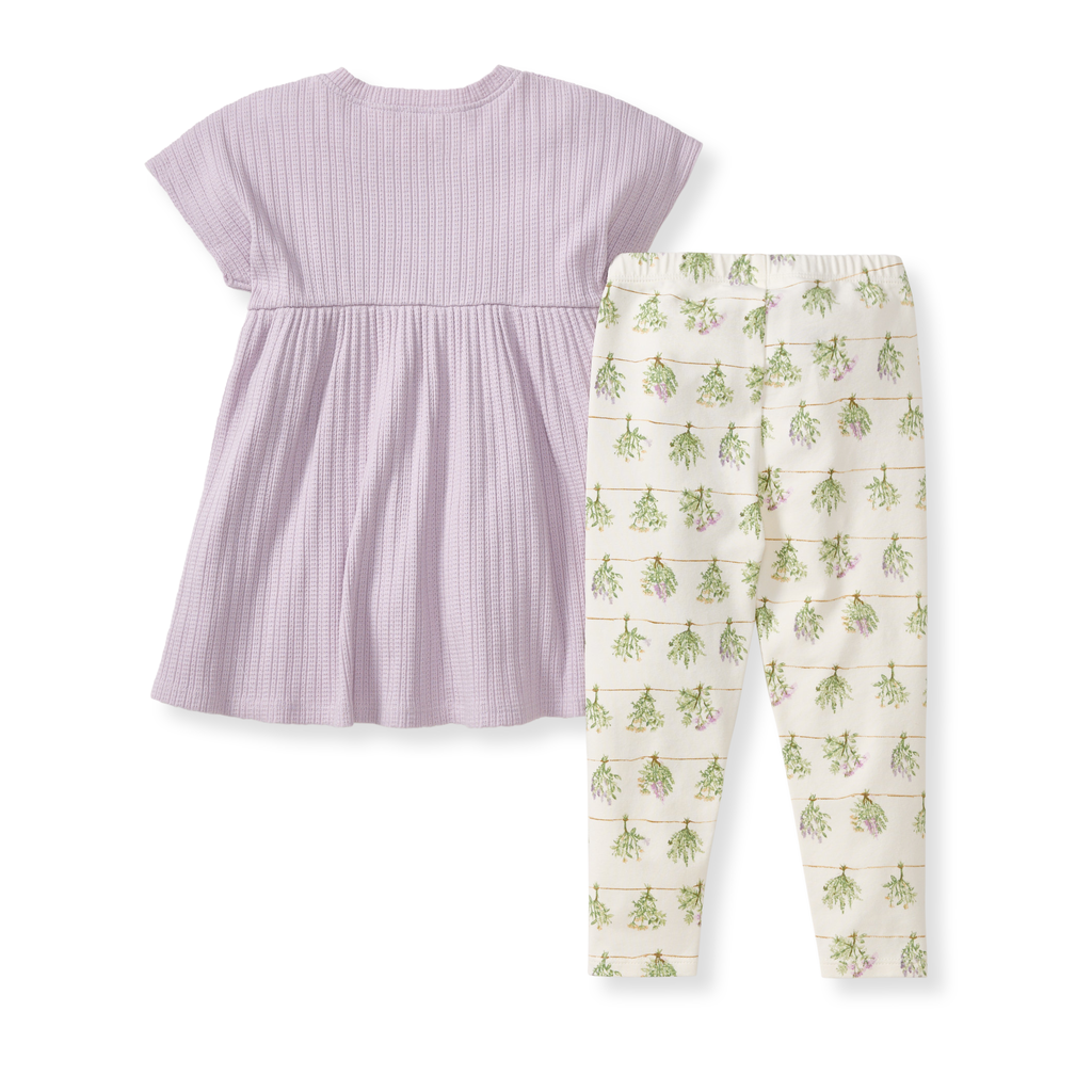 Burt's Bees Baby - Fresh Herbs Toddler Tunic Set