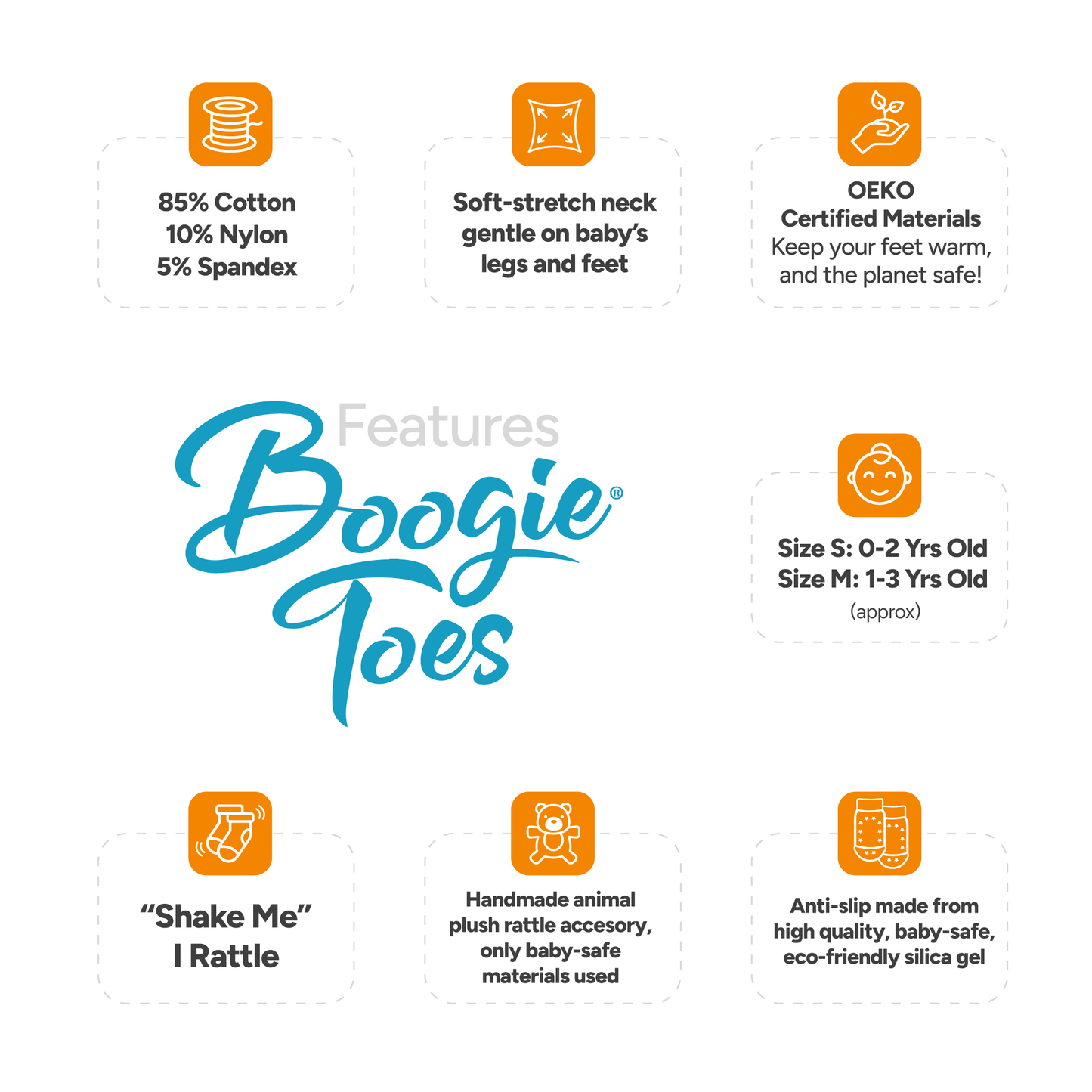 Boogie Toes - Rosie Pig - Boogie Toes Rattle Socks