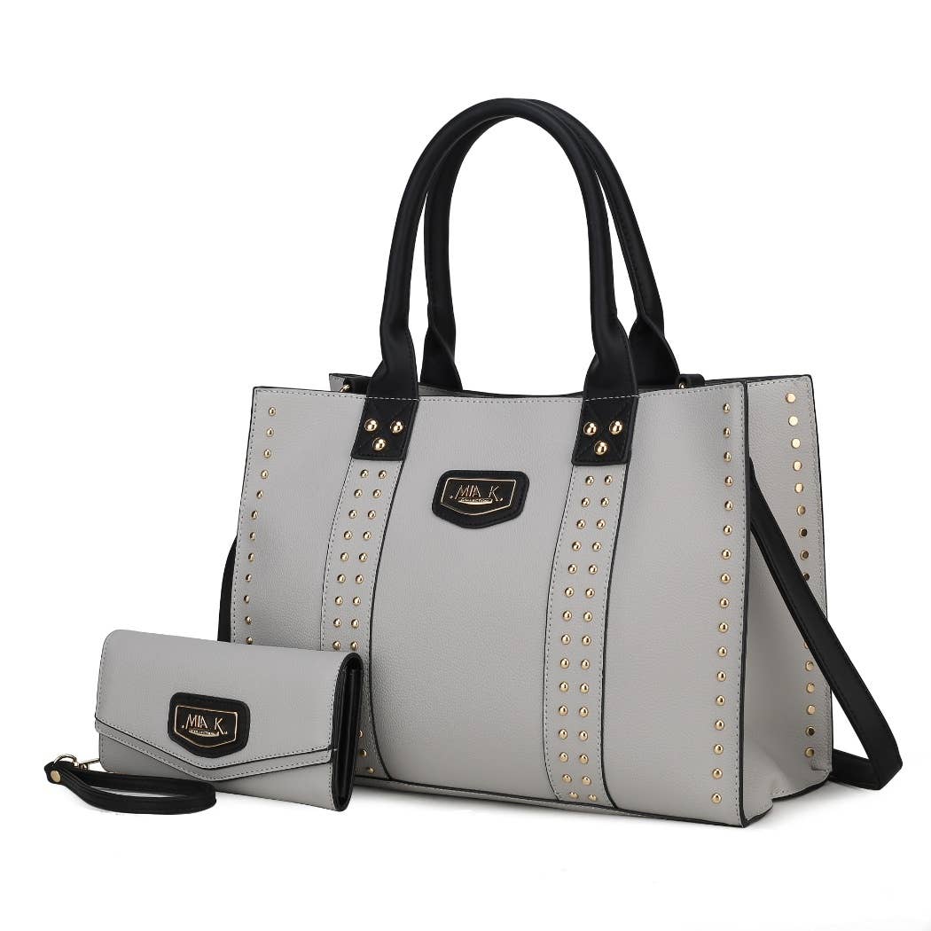 MKF Collection - MKF Davina Tote Handbag and Wallet Vegan Leather Women