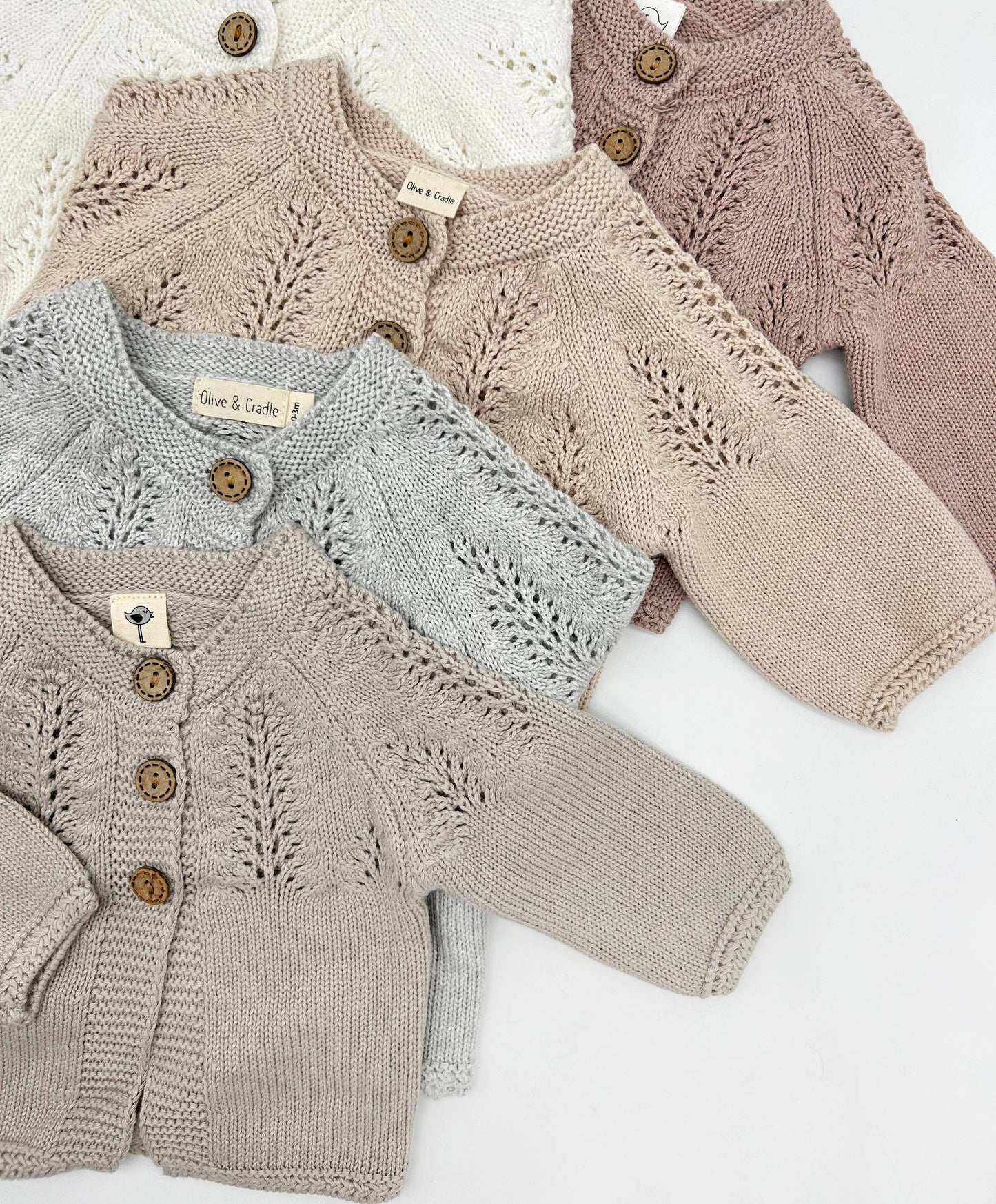OLIVE & CRADLE - Olesya Cotton Knit Sweater