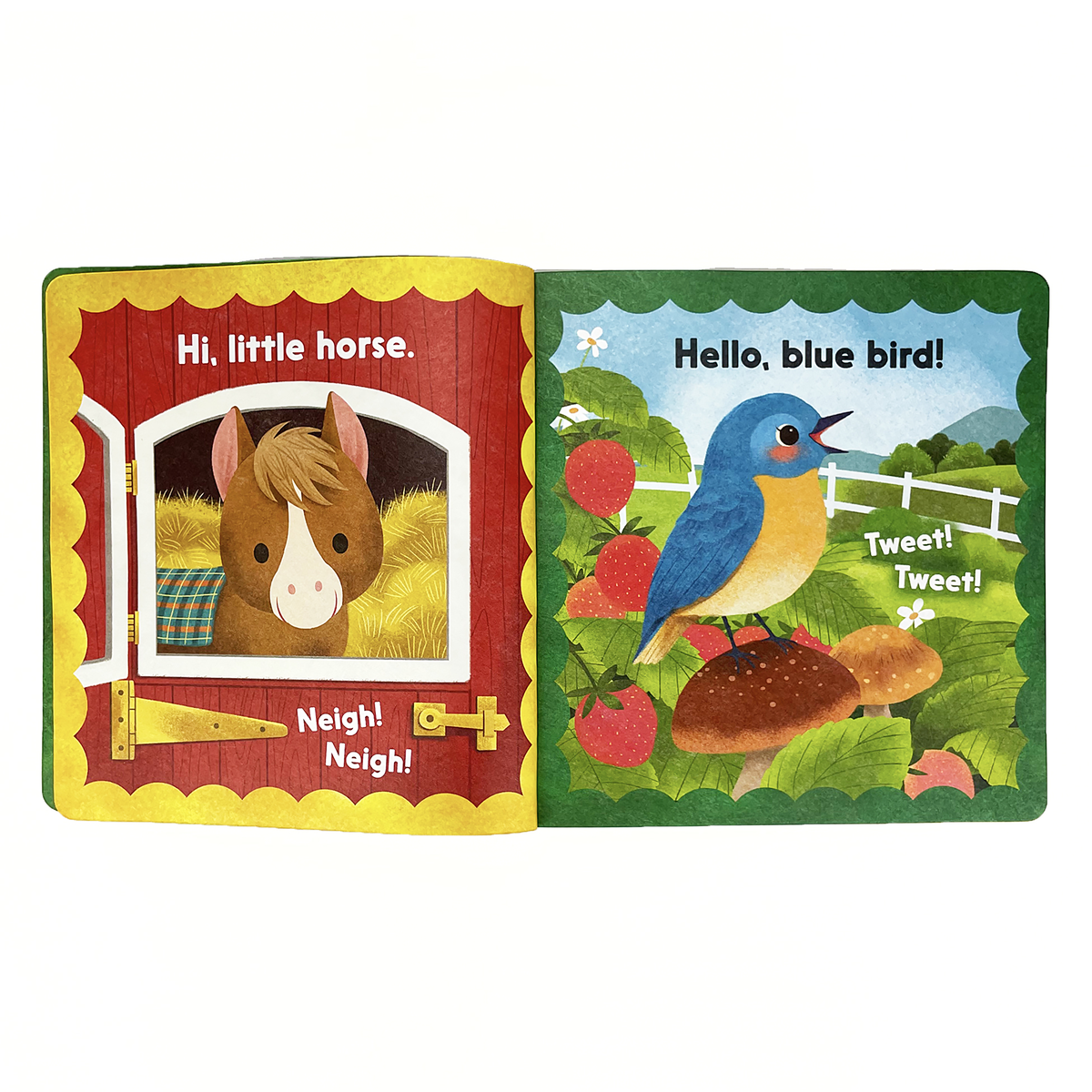 Cottage Door Press - John Deere Kids Hello, Farm!  (Tuffy Teether Indestructible)