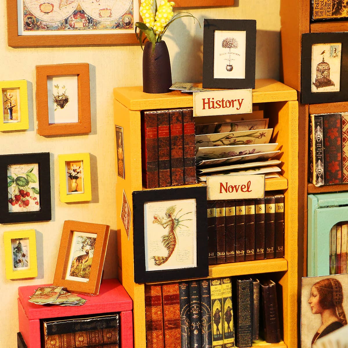 Hands Craft - DIY Miniature House Kit: Sam's Study
