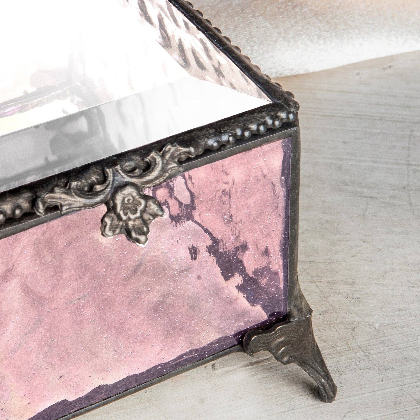 J Devlin Glass Art & Bert Anderson Collection - EB803 Quinceanera Engraved Glass Box