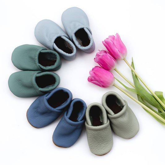 Starry Knight Design - Spring Leather Loafers Baby Booties & Toddler Shoes Moccasin