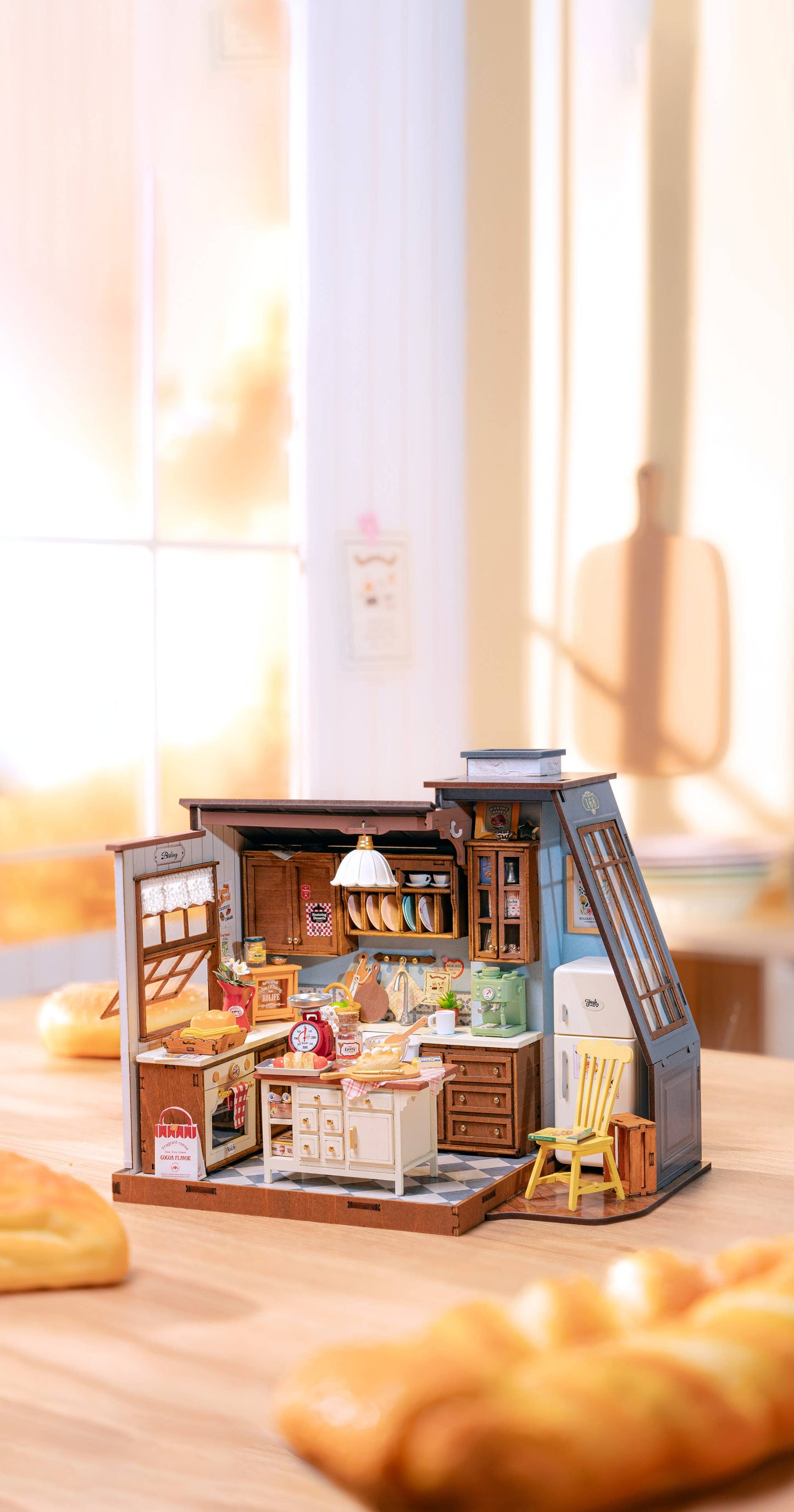 Hands Craft - DIY Miniature House Kit: Baking Kitchen