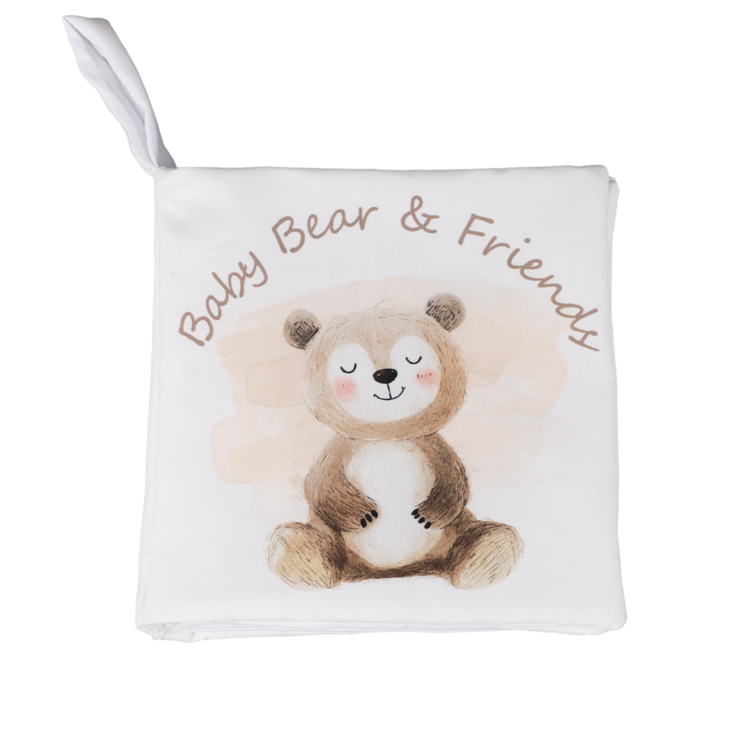 Ali+Oli - Baby Bear and Friends – Crinkle Cloth Soft Baby Book Gift