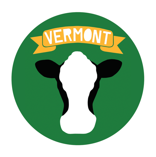 Made by Nilina - Vermont Holstein Cow Vinyl Sticker - Animal Souvenir