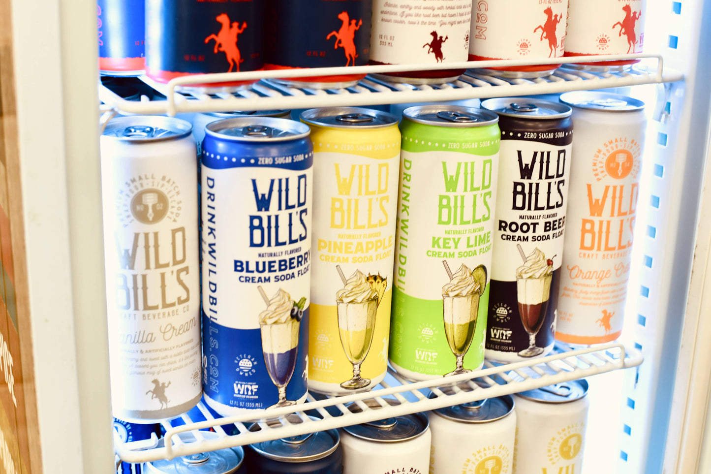 Wild Bill’s Craft Beverage Co. - Pineapple: Zero Sugar Soda, Clean Ingredients, 12-Pack, Cans