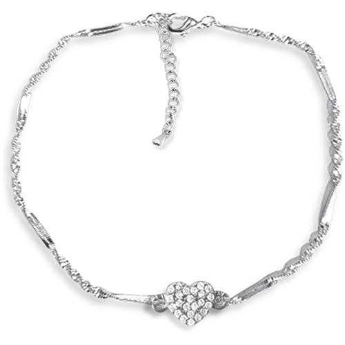 Maya J - Ankle Bracelets - 14K Gold-Plated - Full Display