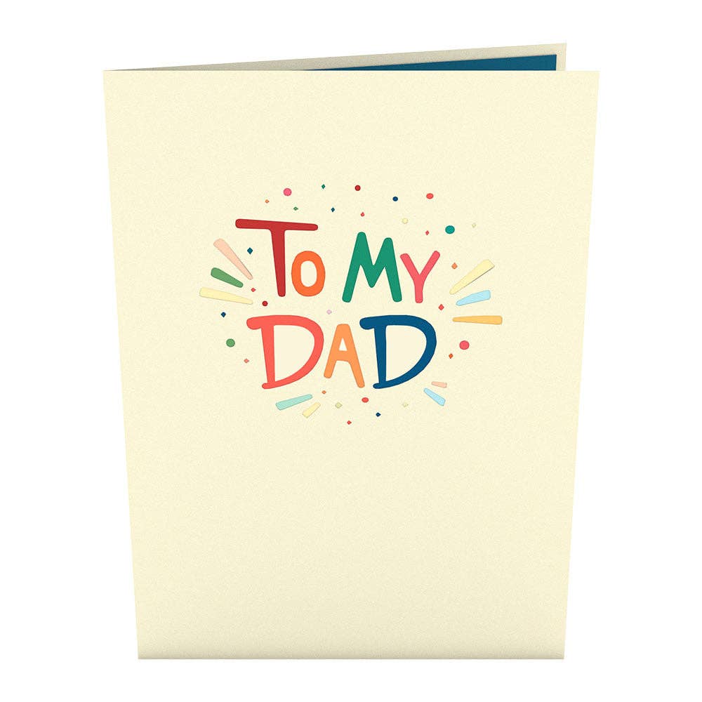 Lovepop Cards - To My Dad: Happy Father's Day 5''x7'' Card, Pop-Up Cards