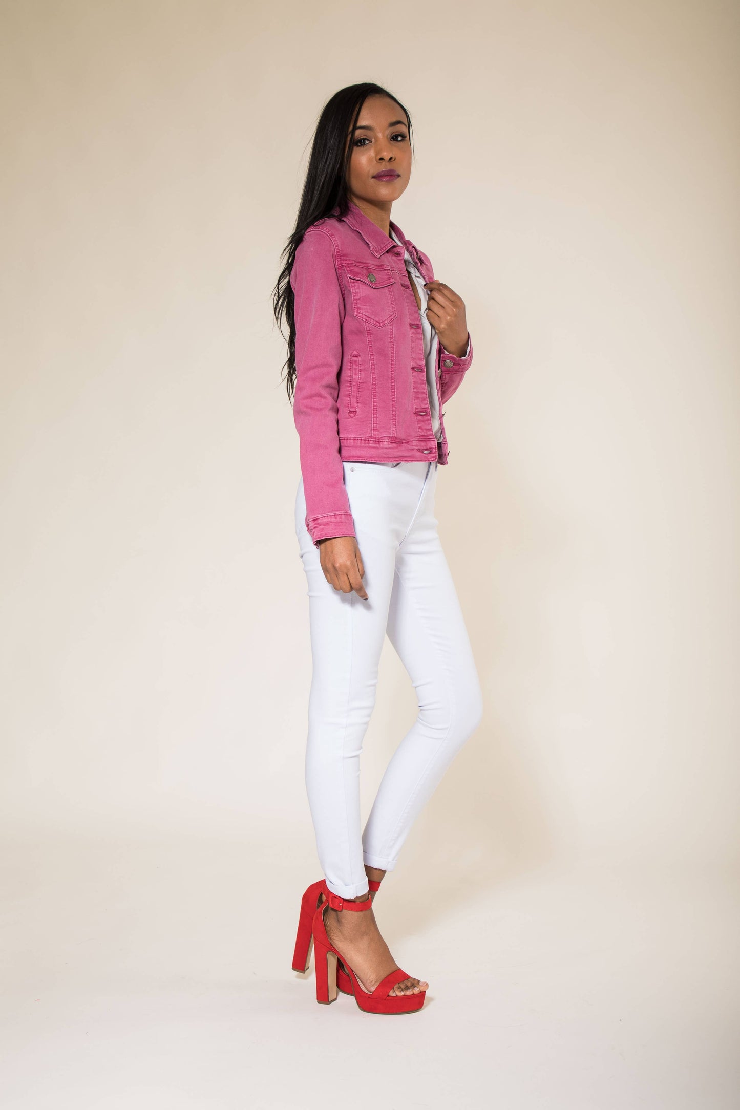 Nina Carter - Stretch fitted jacket Color J212A