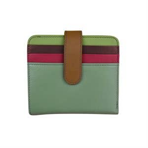 ili New York - Small Leather Wallet - Credit Card Holder - 7301
