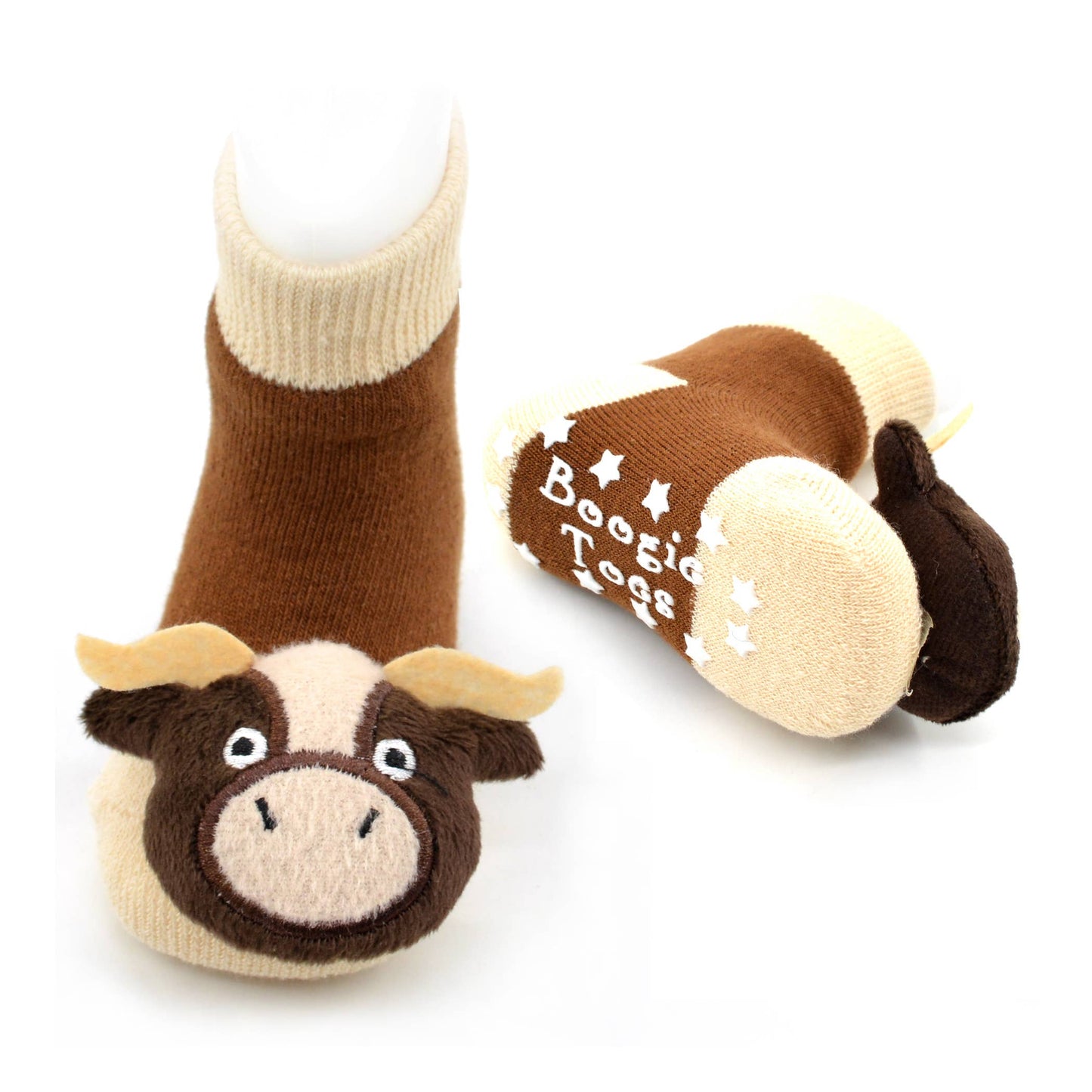 Boogie Toes - Baby Bull Boogie Toes Rattle Socks