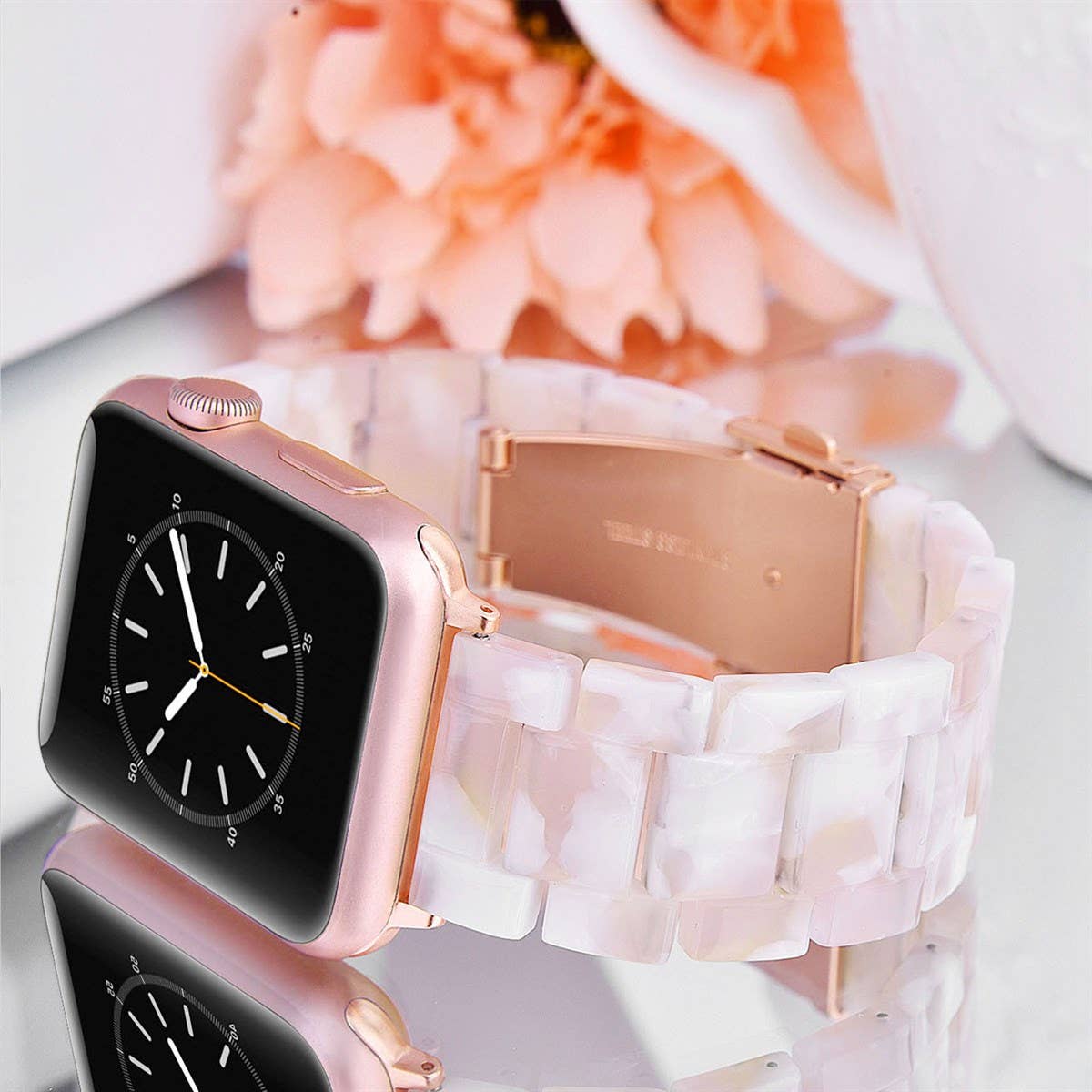 ShopTrendsNow - Resin Bracelet Light Weight Bands for Apple Watch