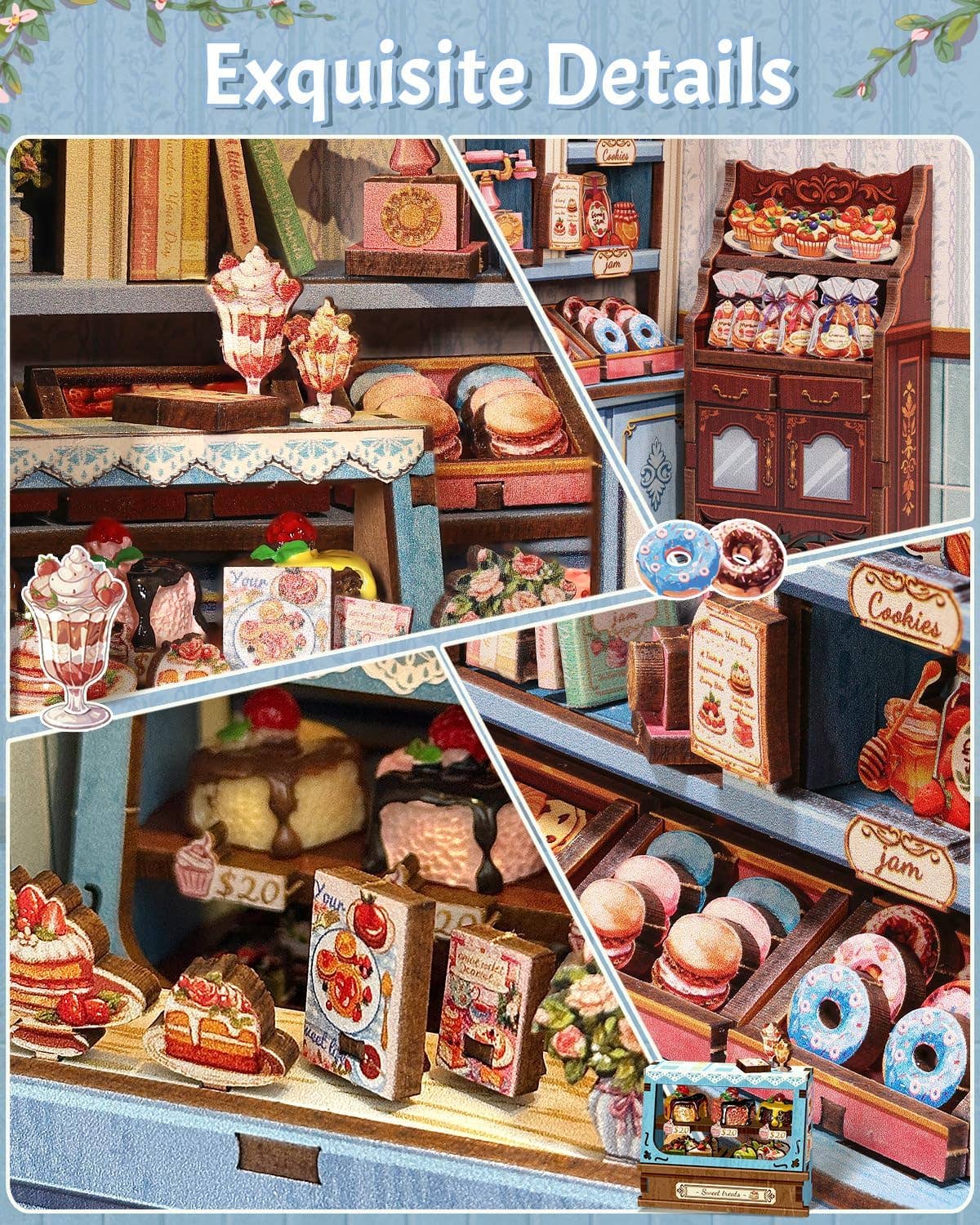 Hands Craft - DIY Book Nook Kit: Sweet Marie