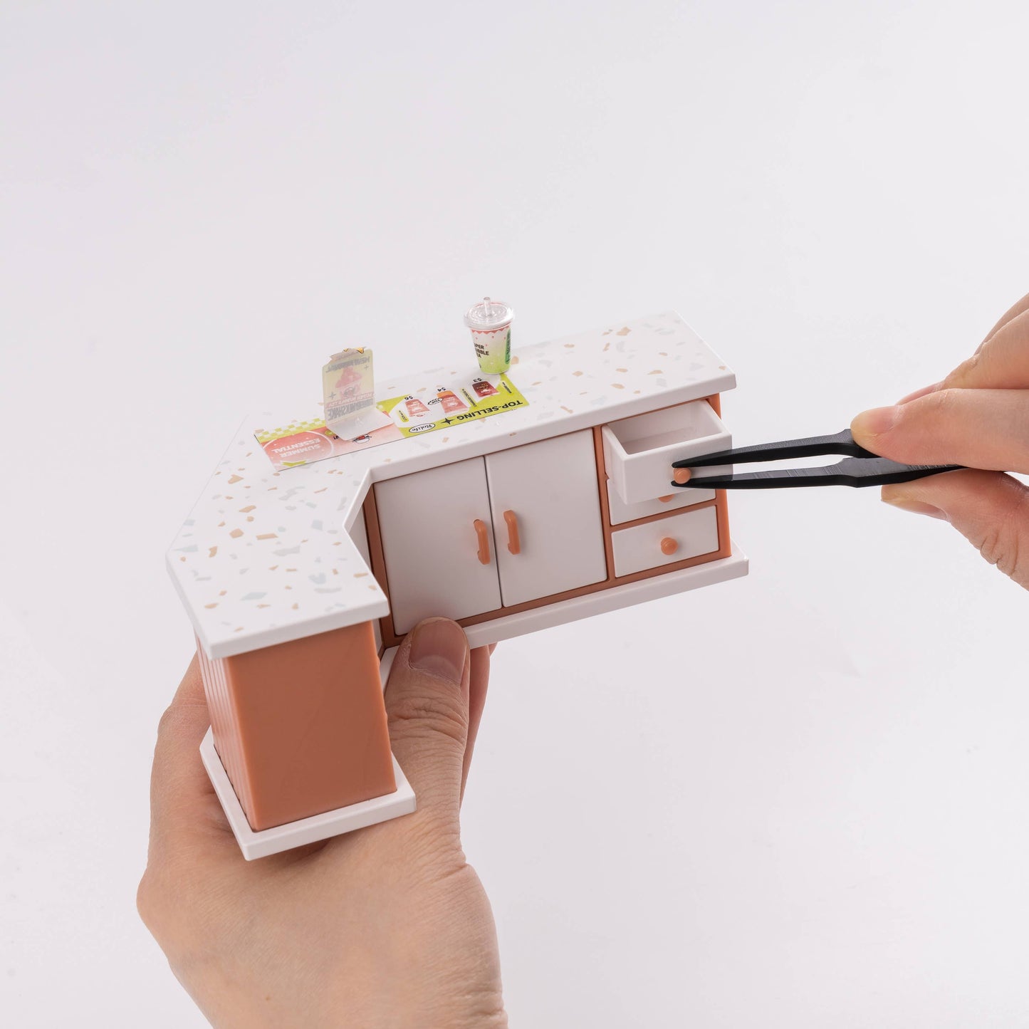Hands Craft - DIY Miniature House Kit: Double Joy Bubble Tea