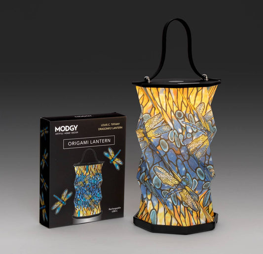 Modgy - Modgy Louis C. Tiffany Dragonfly Origami Lantern