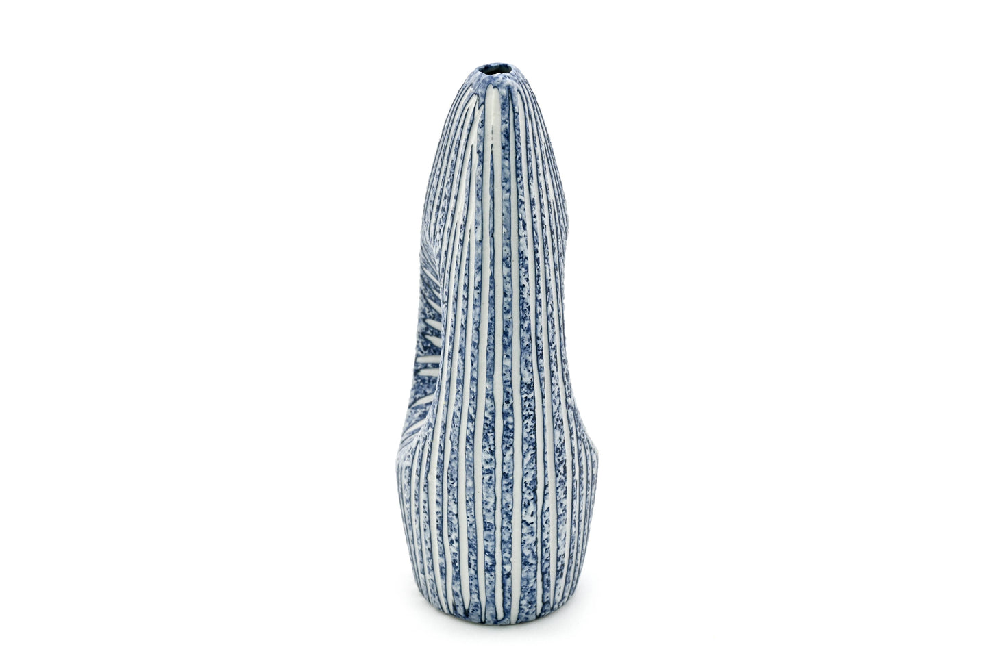 Art Floral Trading LLC - 323W16BLUE SPEZIA MINI M-Handcrafted Porcelain Bud Vase