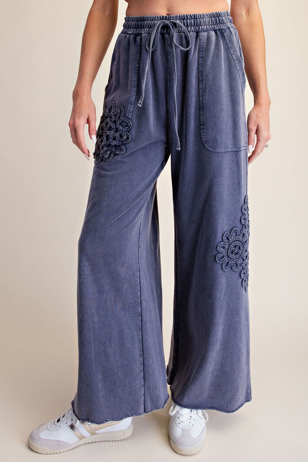 Blueberry Crochet Pants