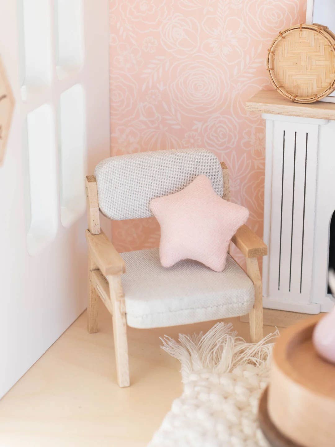Macy Mae Dollhouse Designs - Dollhouse Star Pillow | Two Colors