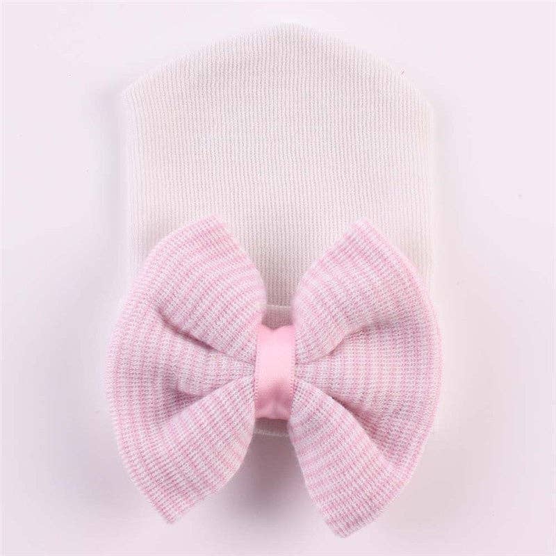 DetailCherry - Newborn Baby Large Bowknot Knitted Hat