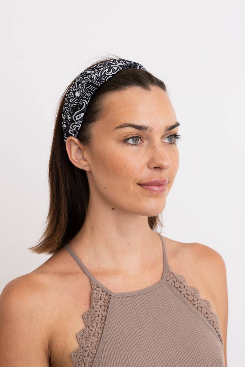 Leto Accessories - Paisley Summer Headband 🌞