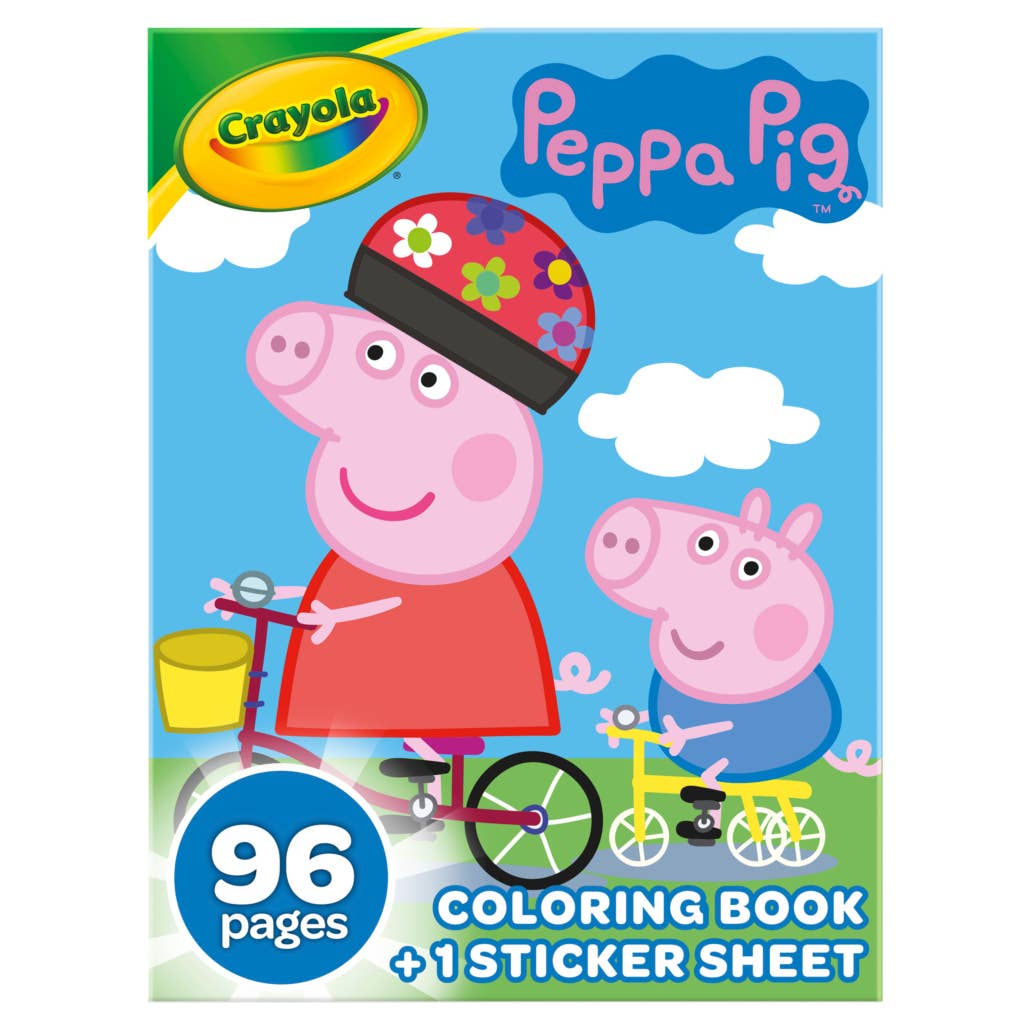 Really Big Coloring Books | ColoringBook.com - Peppa Pig 96-Page Coloring Book