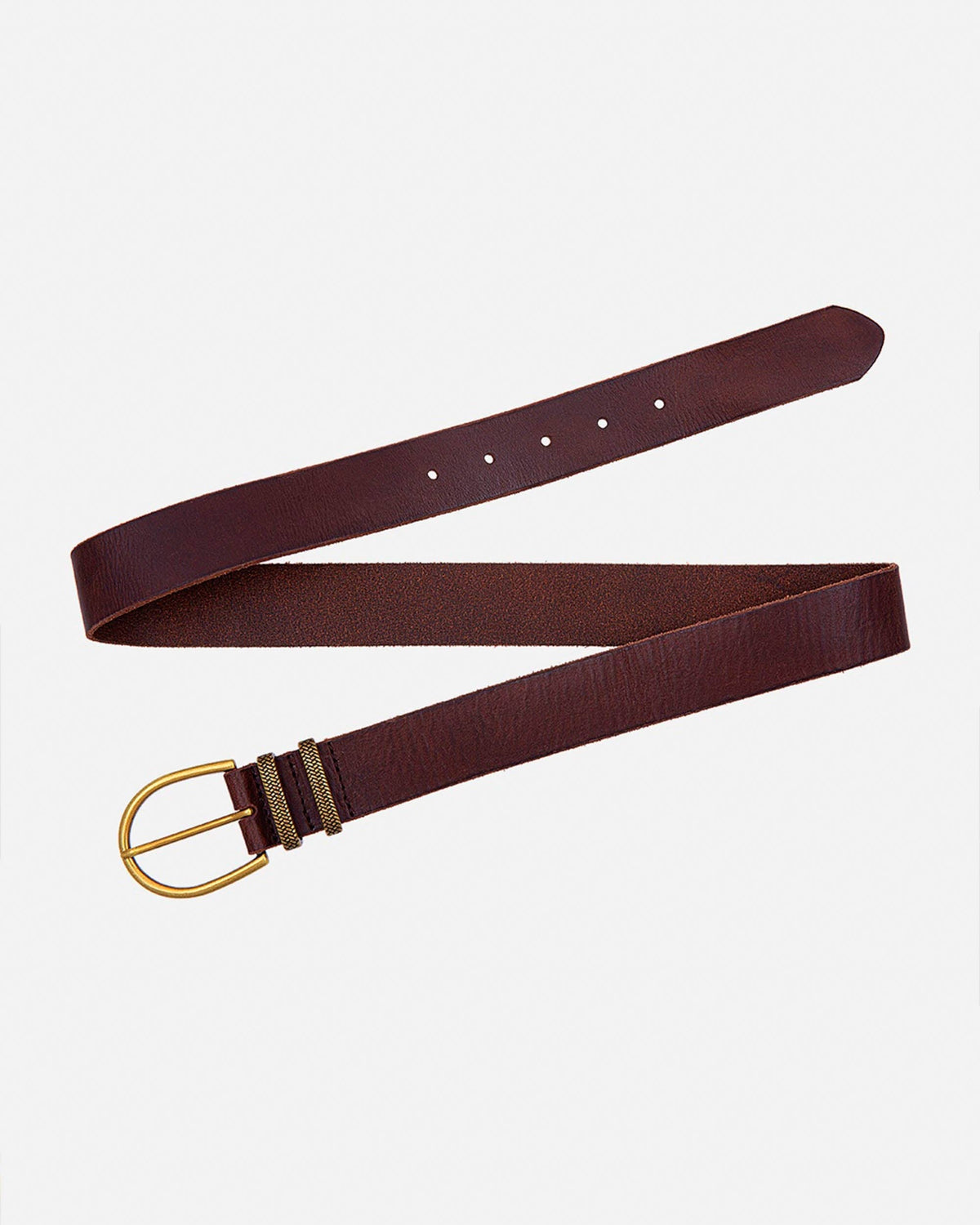 Amsterdam Heritage Leather Belts, Bags, Jackets & Apparel - Pieta | Classic Leather Belt with Metal Keeper