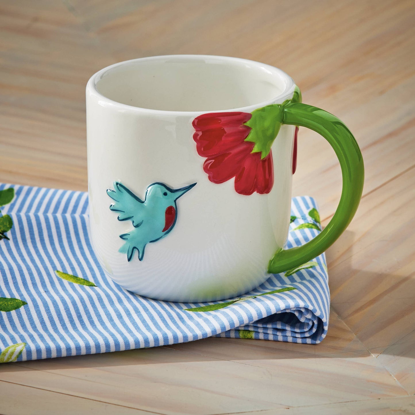 tag - Hummingbird Earthenware Mug Multi