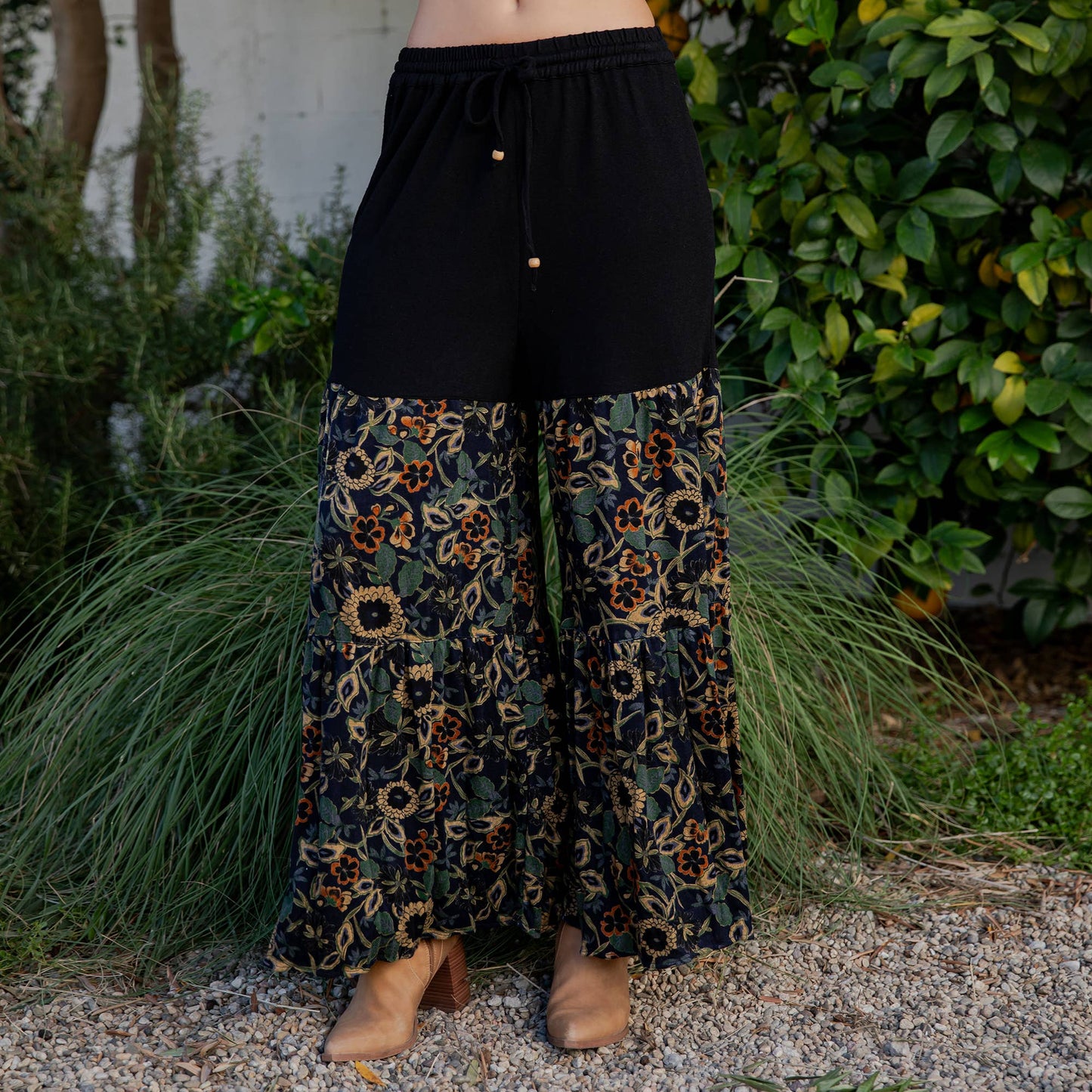 Young Threads - Runway-Ready Knit & Woven Pants with Prints & Relaxed Drape