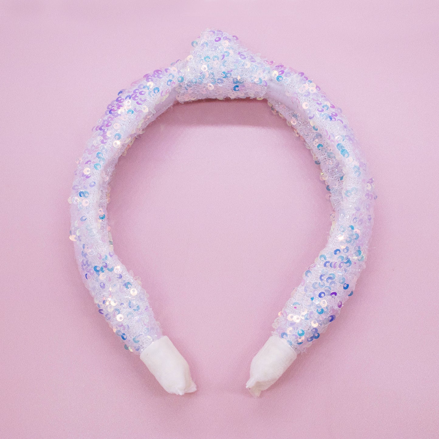 Frog Sac - Kids Knot Headband - Rainbow Sequin Knotted Hair Accessories