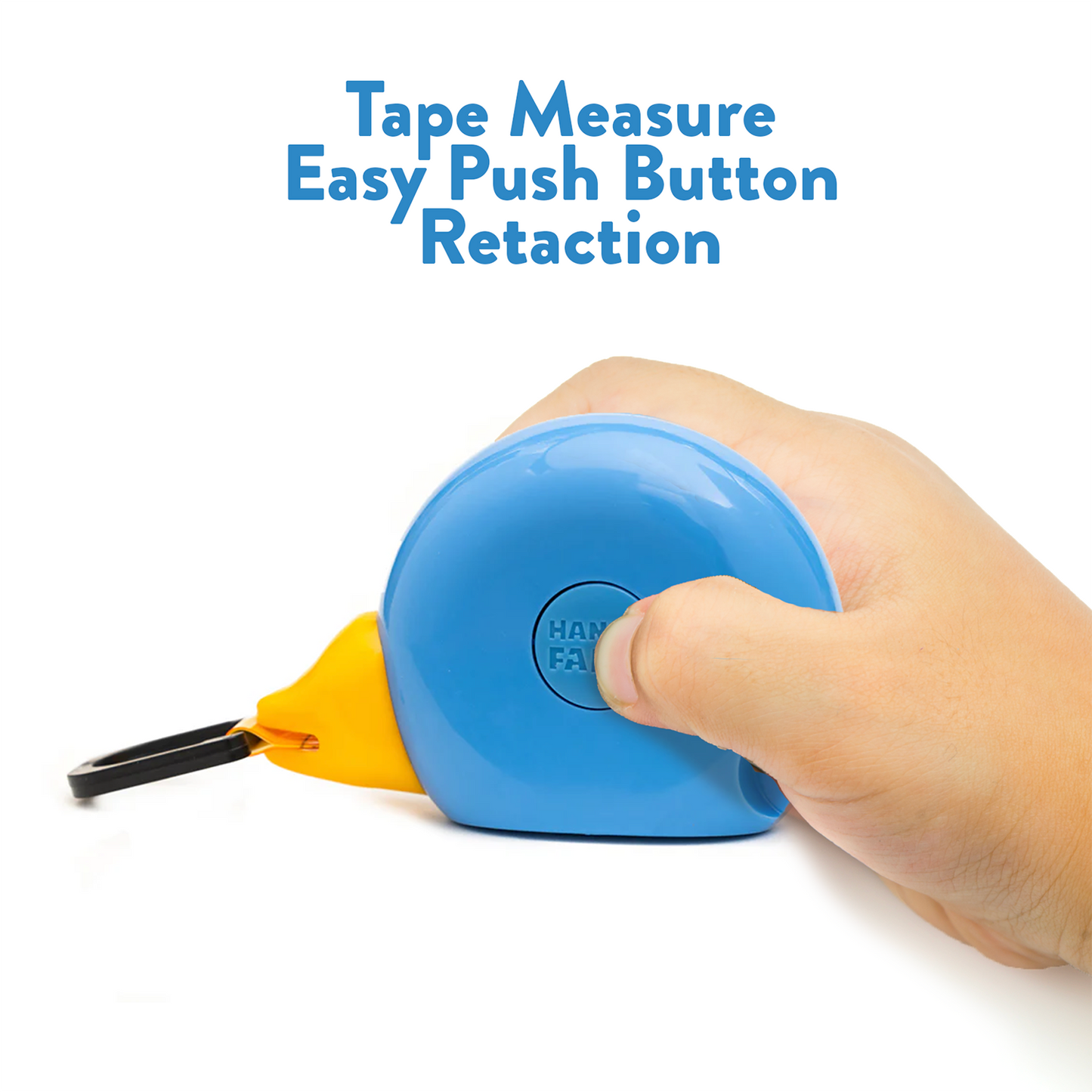 Handy Famm - 3-in-1 STEM Tape Measure / Construction Tool - Bird - "Toto"