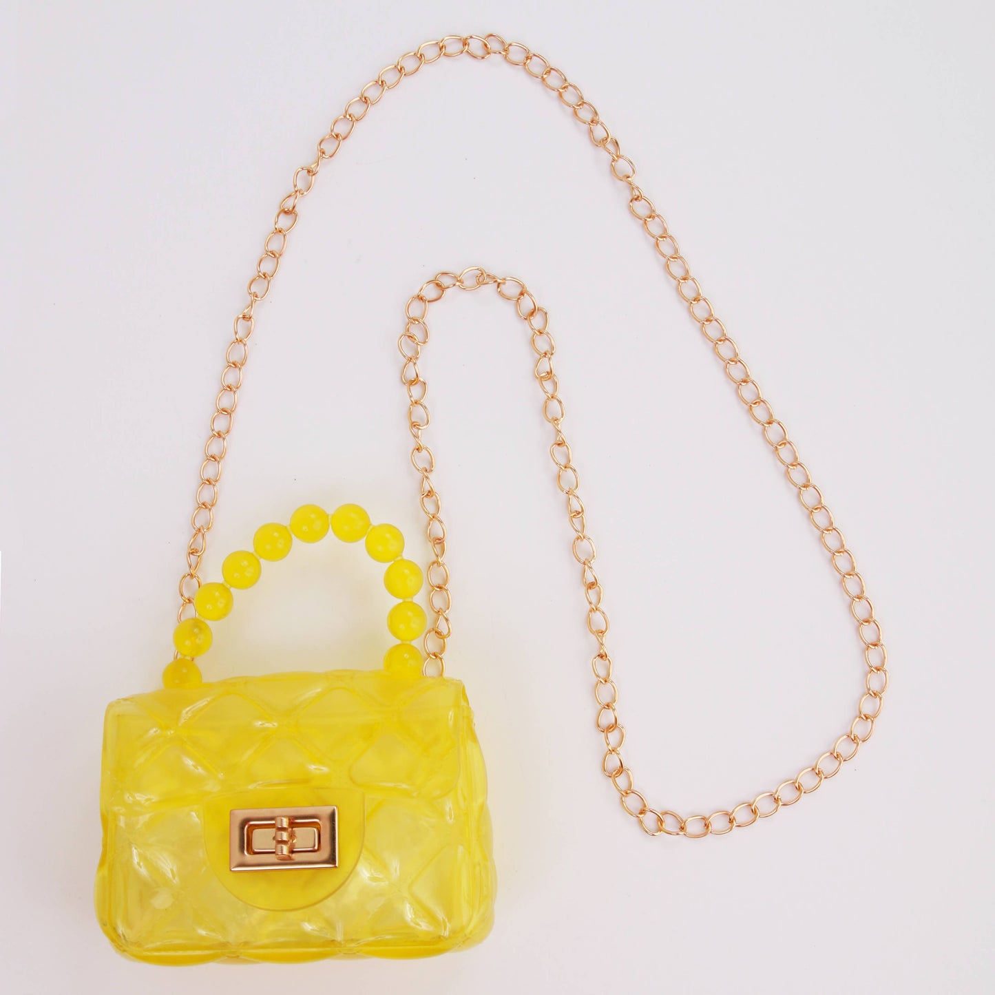 Sparkle Sisters by Couture Clips - Clear Jelly Purse