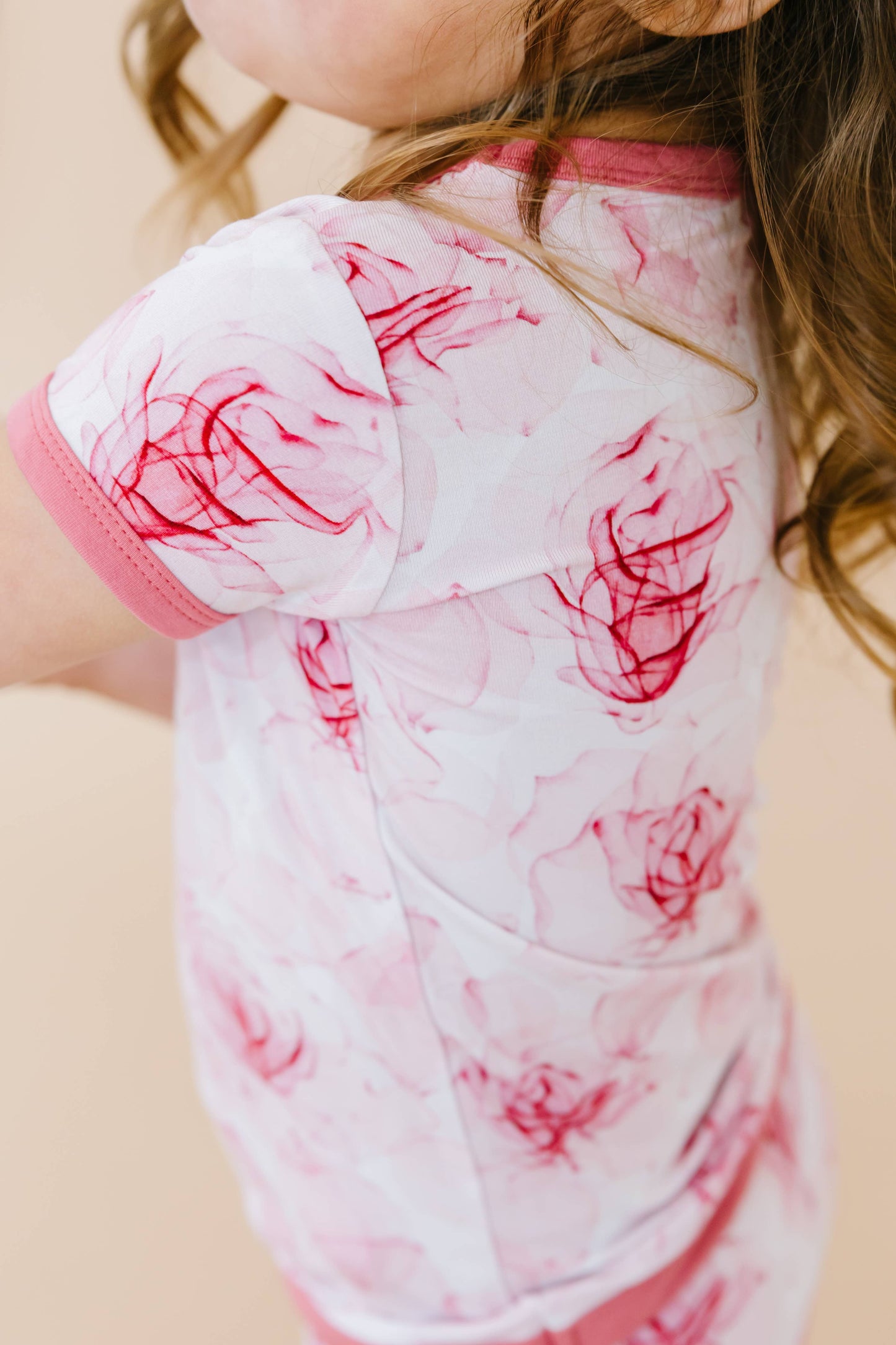 Jammie Session formerly Big Dreams Little Jammies - Misty Roses Short Pajama Set