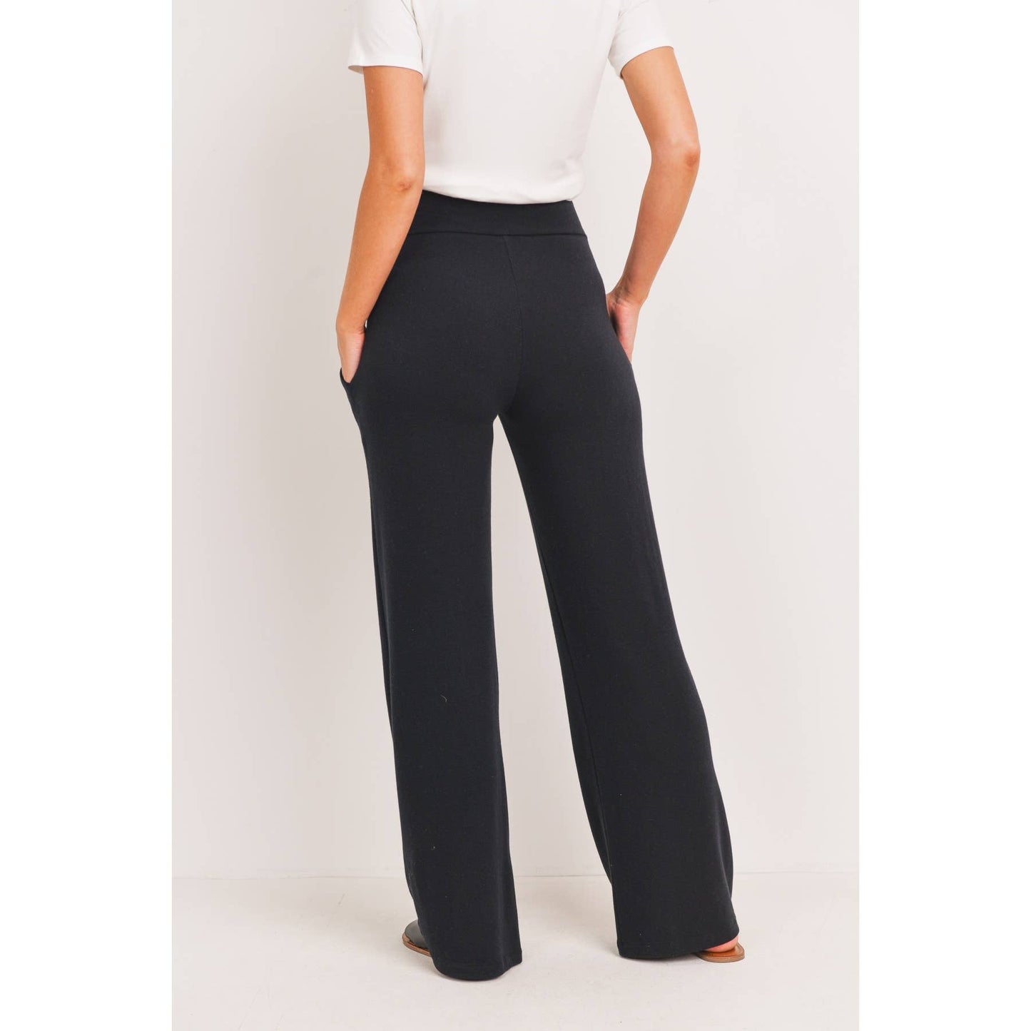 Hello Miz - Straight Leg Maternity Terry Lounge Pants
