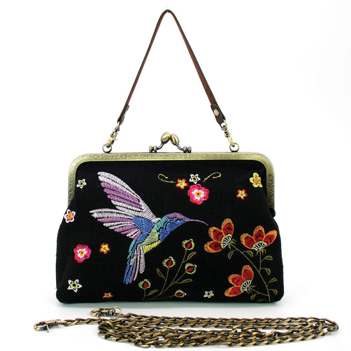 COMECO INC - Hummingbird Kisslock Bag