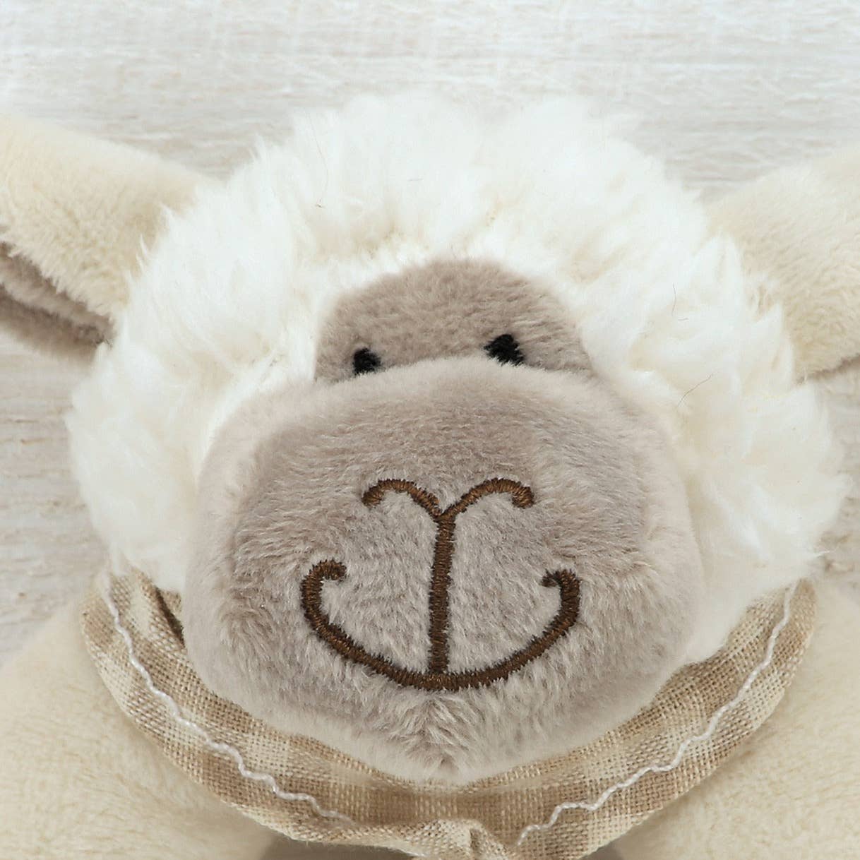 Jomanda Soft Toys & Accessories - Sheep Plush Soft Toy Baby Rattle - 10cm