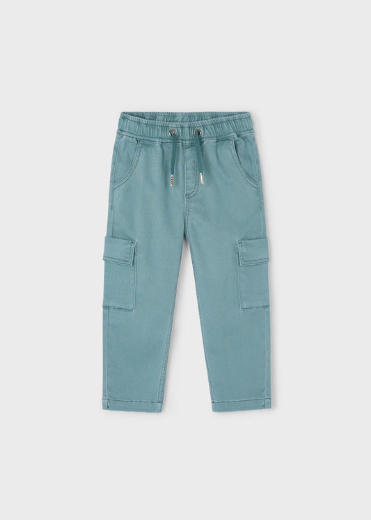 Teal Cargo Pant