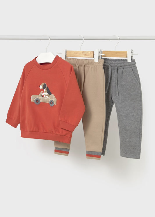 Orange Puppy 3 Piece Tracksuit