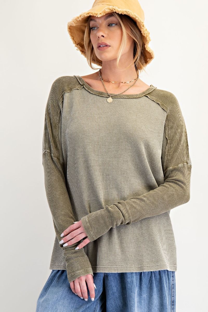 Faded Olive Shirt